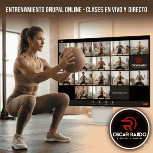 Plan Mensual Entrenamiento Grupal Online